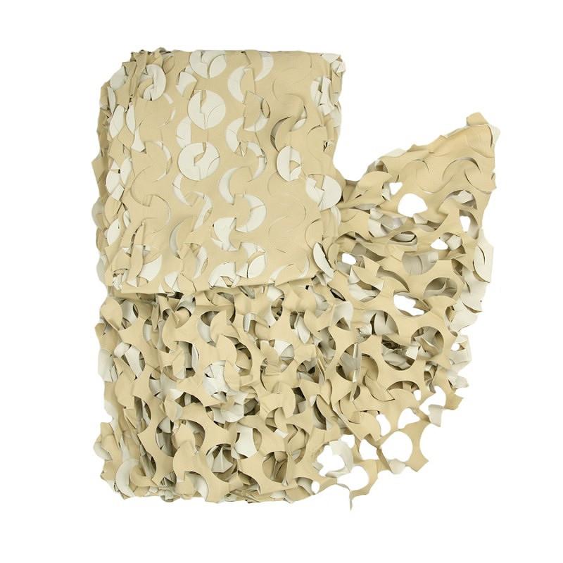 Camouflage Net Kleur ; SAND  / Afmeting ; 1,6meterX2.4 meter -4191-a